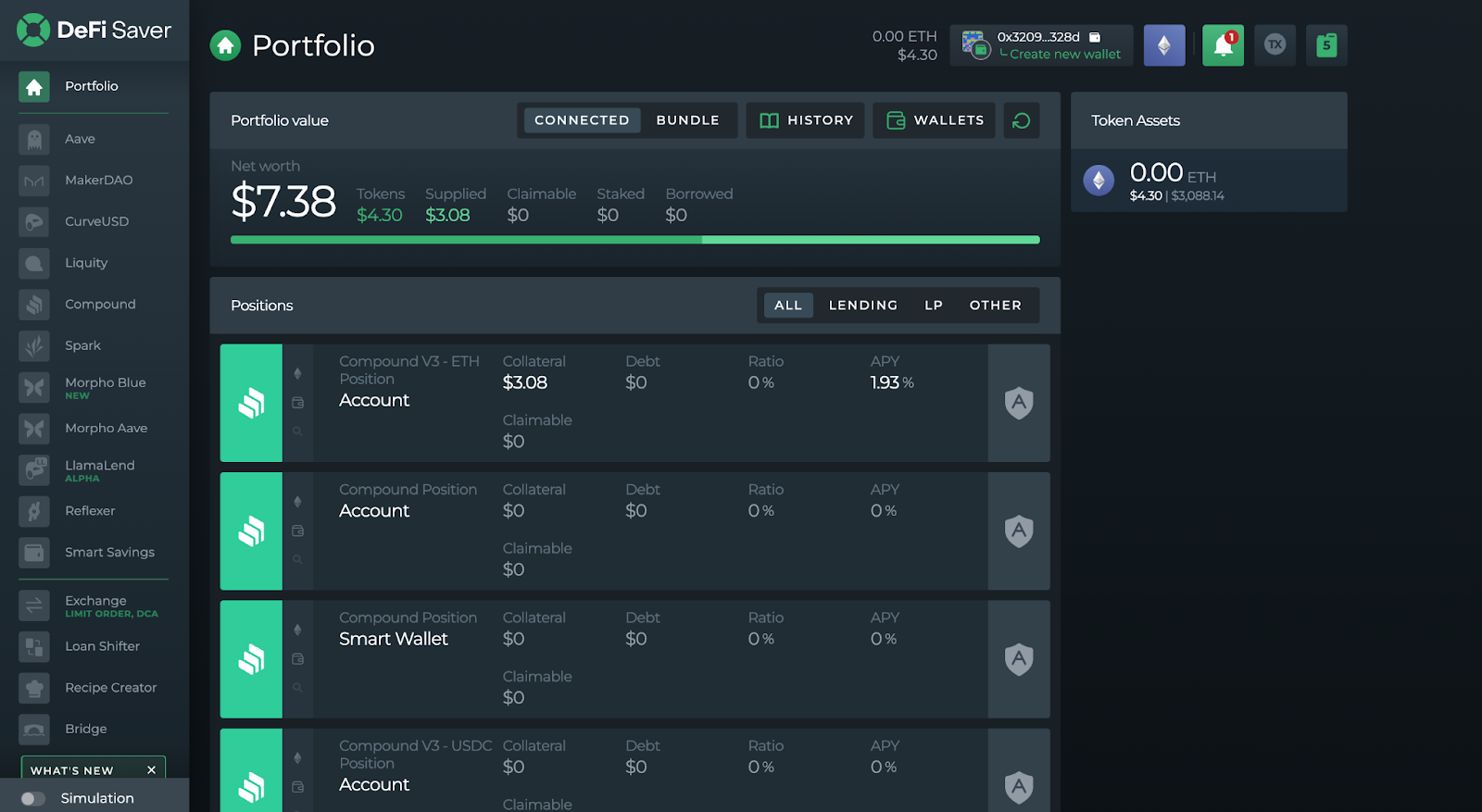 defi saver project