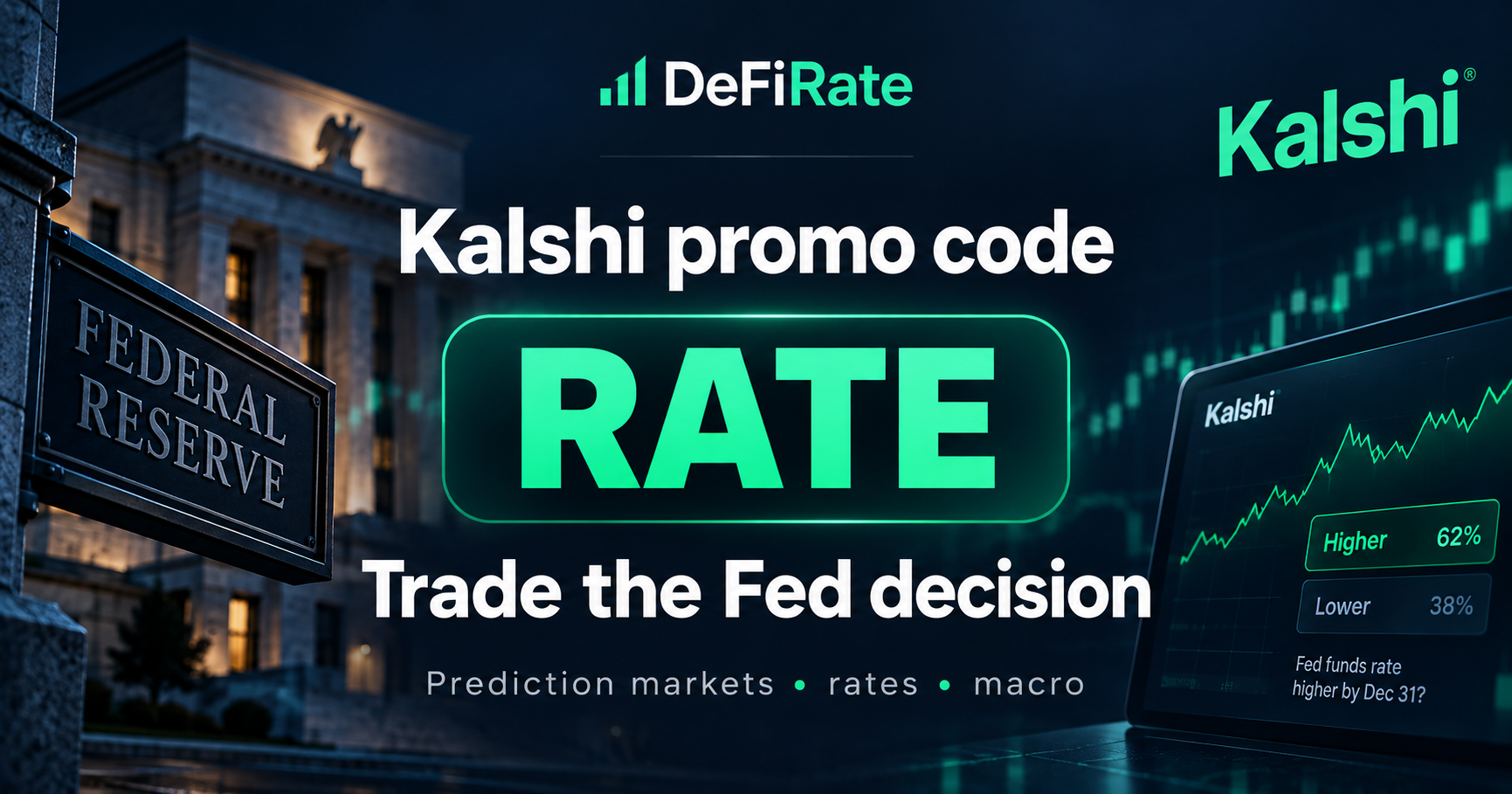 Will the Fed Hike Oct. 28? Get $55 With Kalshi Promo Code RATE