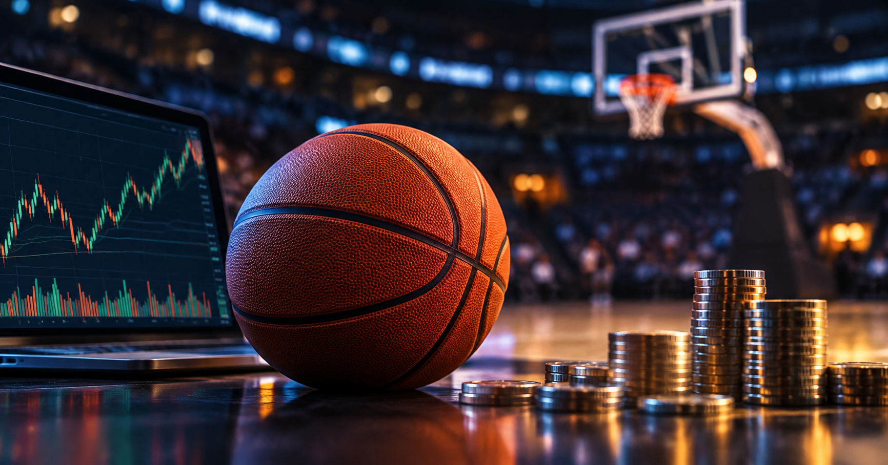Illustration for "NBA Signs Kalshi and Polymarket Deals as Prediction Markets Gain Another Major League"