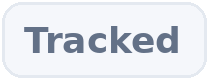 Tracked badge