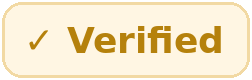 Verified badge